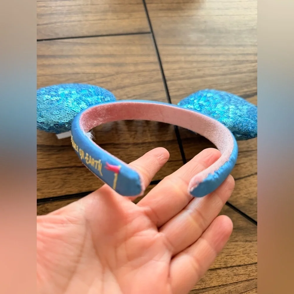 Disneyland Marquee Sign Headband Mickey Disney Parks Ears Happiest Place